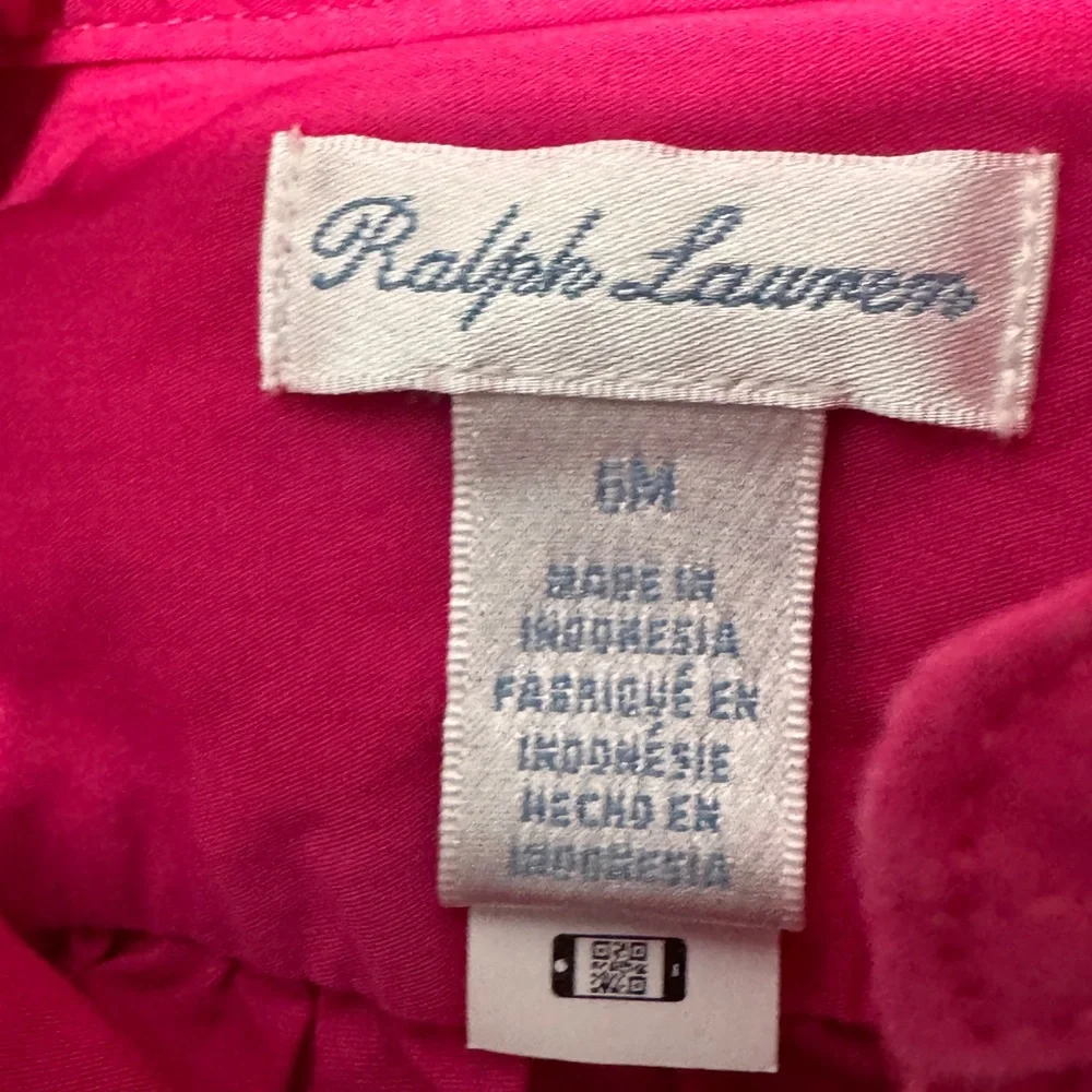 Ralph Lauren Kids Casual Dress in Pink size 6 months